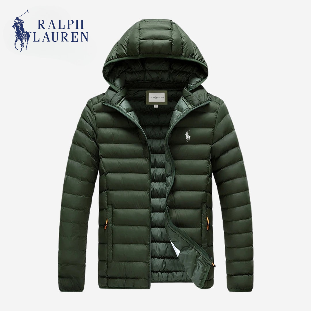 Gewatteerde Donzen Jas met Capuchon – COLLECTIE-UITVERKOOP