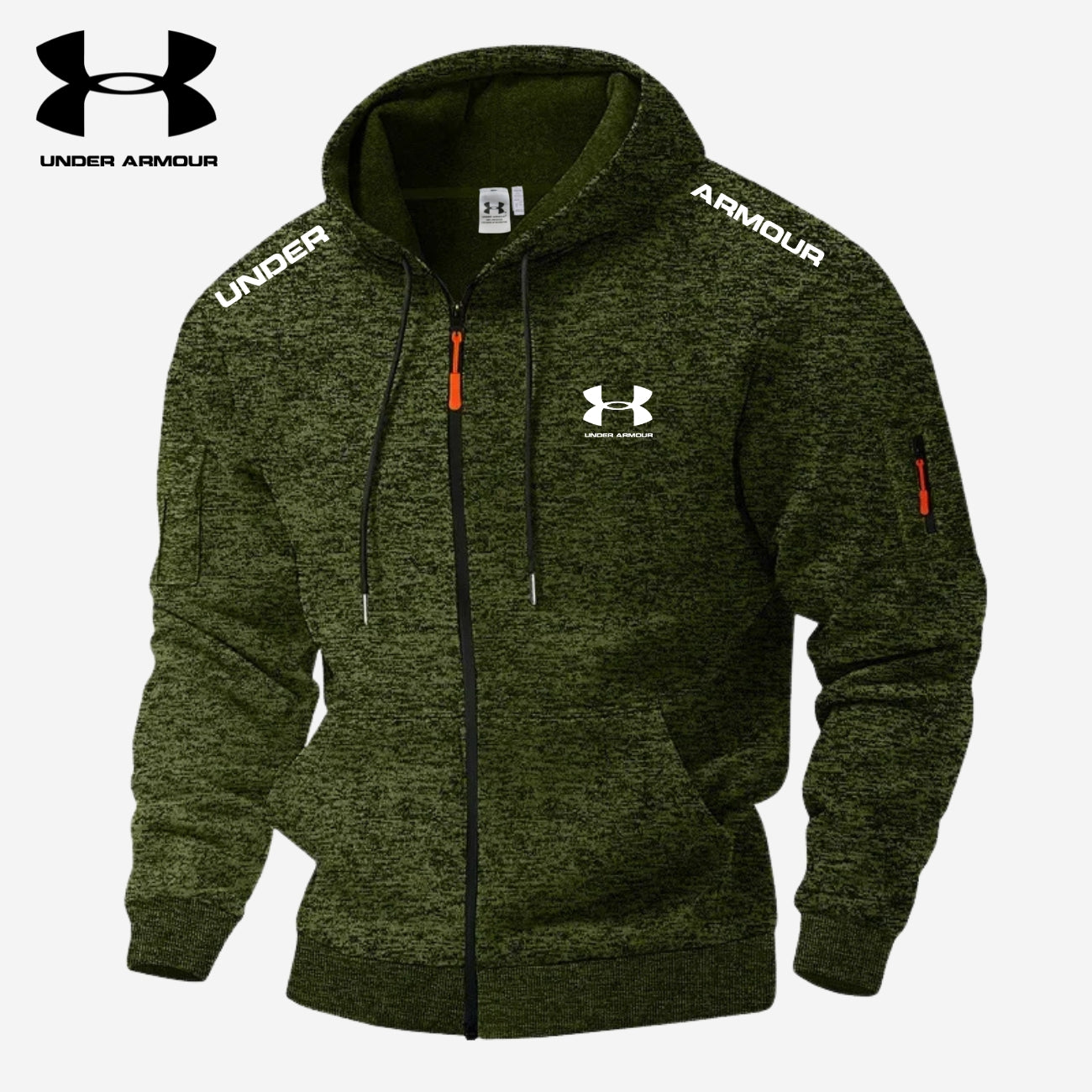 Casual Hoodie met Rits || Magazijnopruiming