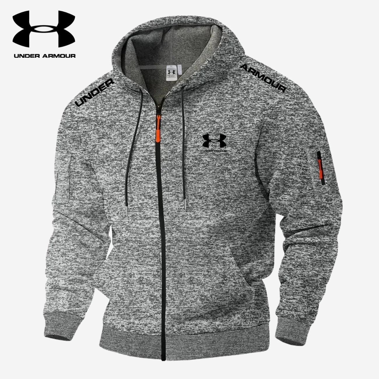 Casual Hoodie met Rits || Magazijnopruiming
