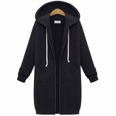 Casual Lang Damesvest - CozyZip