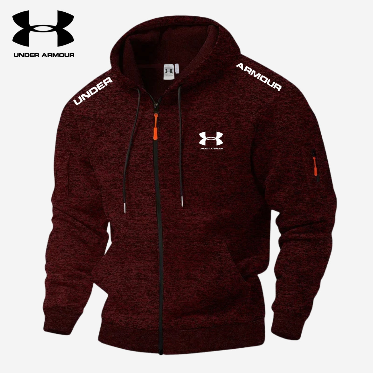 Casual Hoodie met Rits || Magazijnopruiming