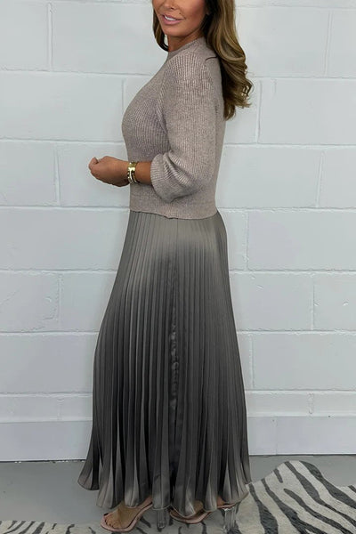 AMARA | LANGE SWEATER MET EEN PLOOIROK